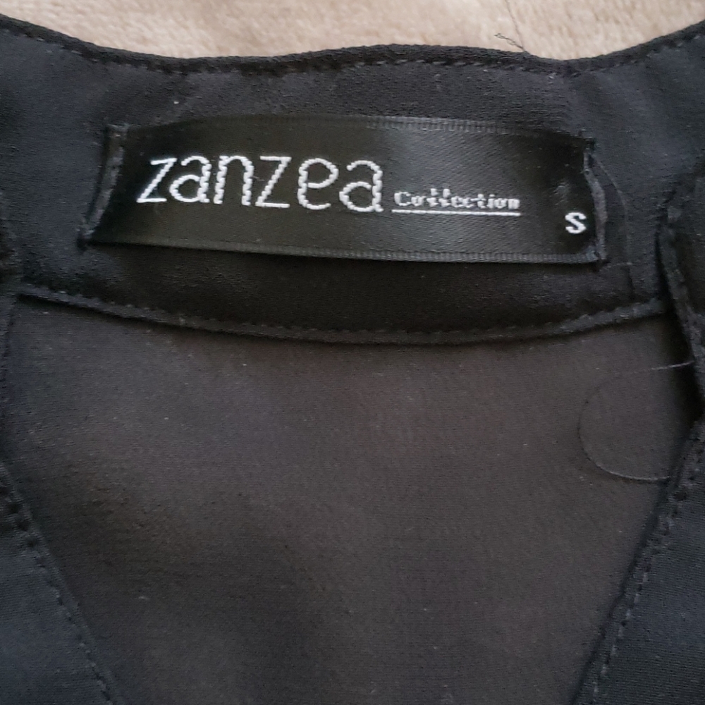 Sheer Partial Button-Up - Picture 2 of 3